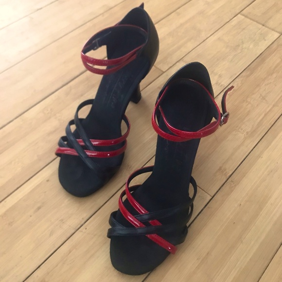 Vegan VeryFine Tango Salsa Swing Jazz Blues Dance Heels, LUX “Signature” series - Picture 4 of 12